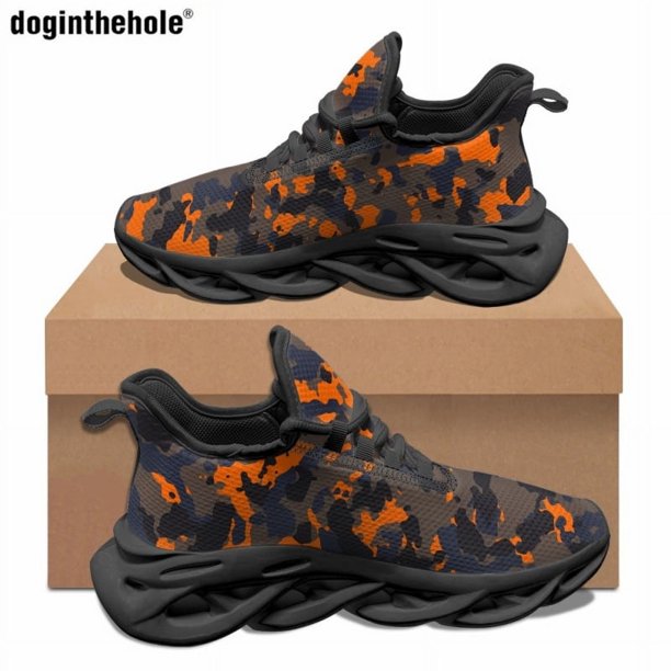 Zapatos casuales con diseño de tendencia Doginthehole, zapatos deportivos antideslizantes y resistentes al desgaste para exteriores, zapatos de baloncesto con cordones