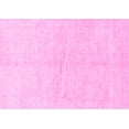 thumbnail image 1 of Ahgly Company Indoor Rectangle Solid Pink Modern Area Rugs, 2' x 3', 1 of 4