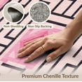 thumbnail image 6 of ODIKA Geometric Modern Abstract Maze With Interlocking Diamond Grid Motif for Playroom, Bedroom, Reading Nook, Pet Friendly & Kids Safe Play, 6 of 7