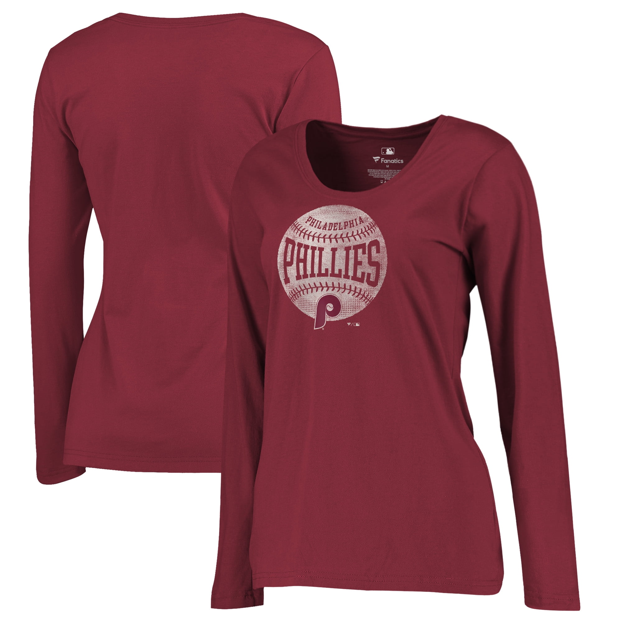 phillies maroon t shirt