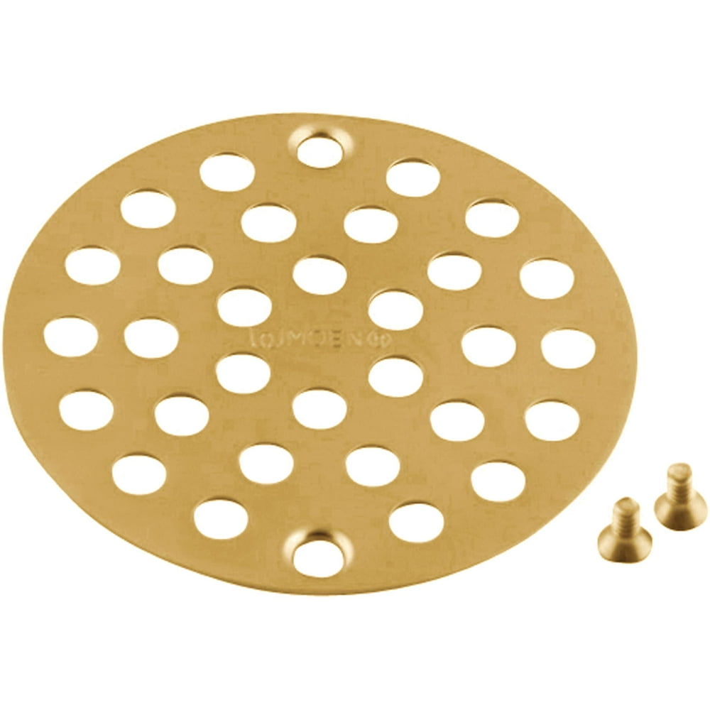 Moen 102763 4" Round Shower Drain Cover Gold