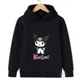 thumbnail image 3 of Sudadera informal de calle kawaii con dibujos animados de Hello Kitty Kuromi para niños y niñas de 3 a 14 años, sudadera con capucha para deportes al aire libre para niños, 3 of 5
