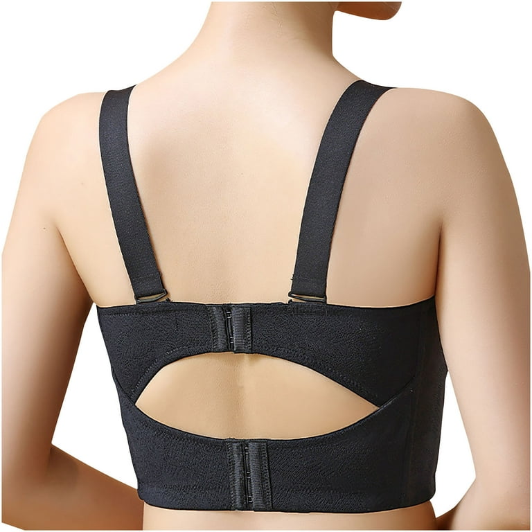 Penkiiy Women Bras Women's Bra Underwear Fixed Shoulder Strap