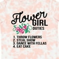 thumbnail image 4 of Inktastic Flower Girl Wedding Duties Girls Toddler T-Shirt, 4 of 5