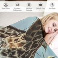 thumbnail image 3 of Shiartex  Vintage Wild Animals Blanket Retro Illustration Throws Gift for Boys Girls, Decor Plush Soft Lightweight Flannel  Blankets for Bed Couch Chair Teens White, 3 of 6
