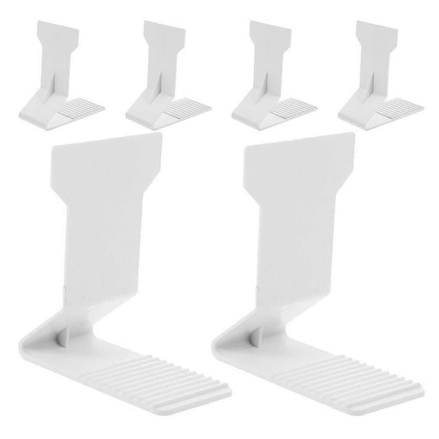 6pcs Magnetic Plastic Shelf Stabilizer Shelf Dividers Support For Preventing Bagged Food From Tipping Over In Convenience Store Displays