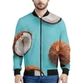 thumbnail image 2 of Chaquetas con estampado 3D de coco para hombres y niños, sudadera holgada de primavera y otoño, chaqueta bomber informal de calle con cremallera, abrigo para mujer, 2 of 5
