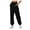 DS01-Black, variant on IYYVV Sweatpants for Women with Pockets Elastic Waist Pants Cinch Bottom Pants Solid Color Womens Joggers Sweatpants 2024 Dark Gray S