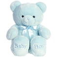 thumbnail image 1 of Oso de peluche Aurora® Snuggly Comfy™, azul bebé, 60 cm, 1 of 5