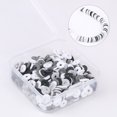 thumbnail image 1 of 500pcs/Box 6mm Flat Round Polymer Clay Chip Disk Beads Slice Loose Spacer Beads For Jewelry Making DIY Earring Necklace Bracelet, 1 of 5