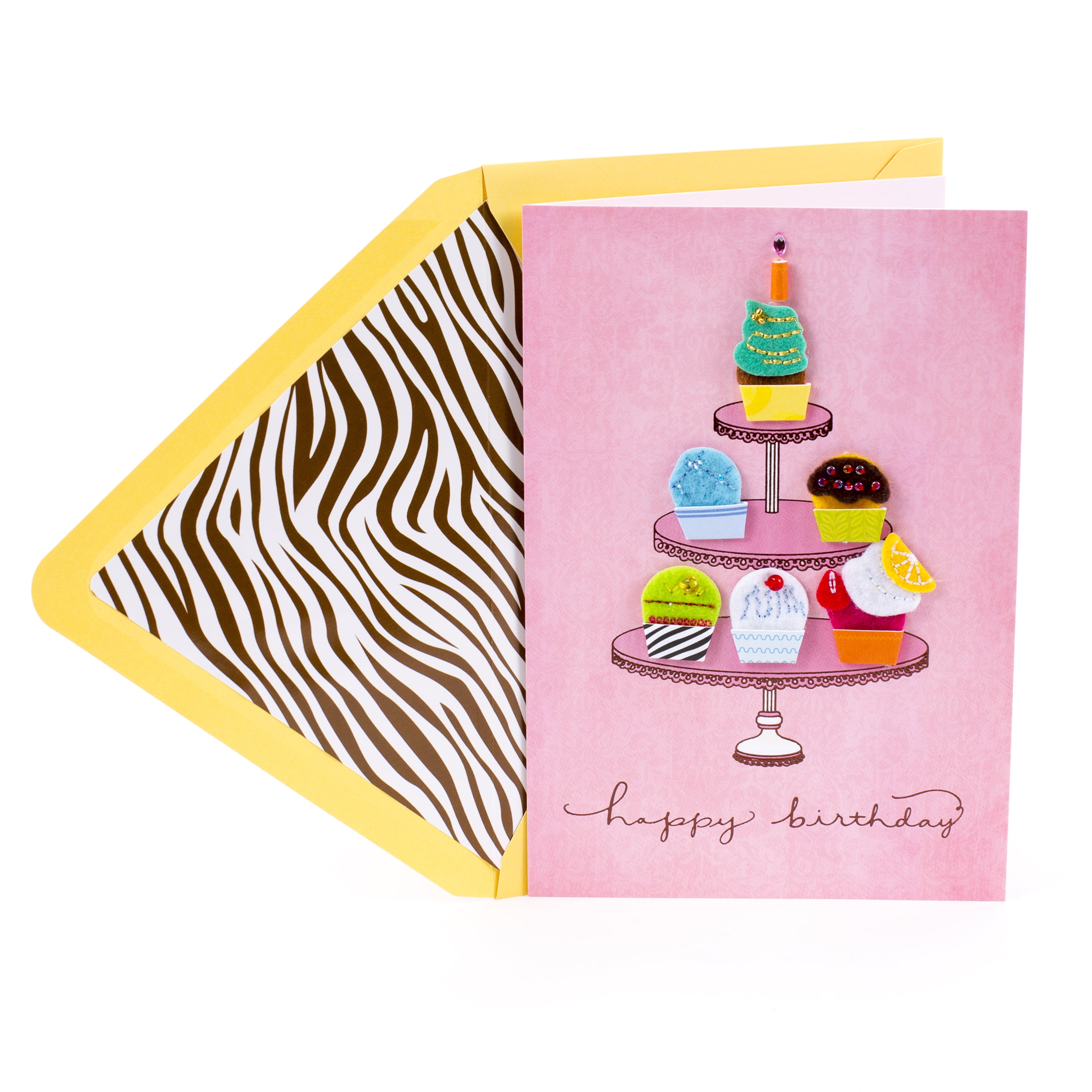 Hallmark Signature Funny Birthday Card (Cupcakes)