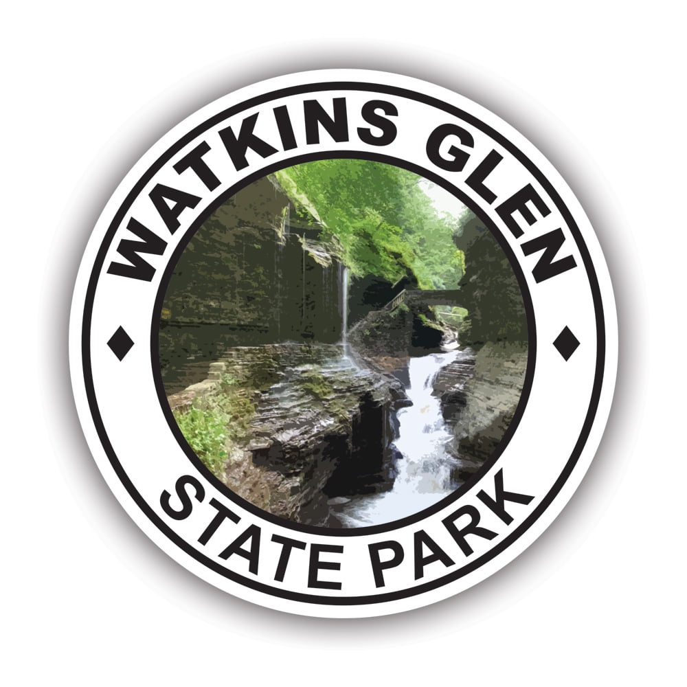 Watkins Glen State Park New York Sticker Decal Self Adhesive Vinyl