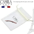 thumbnail image 4 of Camila Paris CP2976 French Hair Barrette Large Handmade Brown, Long Skinny Strong Hold Grip Hair Clips for Women, Thin Automatic No Slip and Durable Styling Girls Hair Accessories, Made in France, 4 of 32