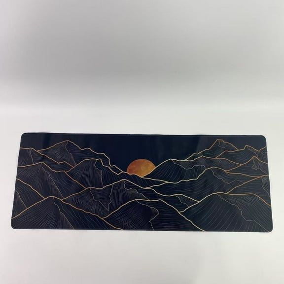 Tempomind Desk mats, Large office Desk mats 31.5 inches x 11.8 inches genuine leather Desk mats protector, PU leather, Desk mats