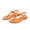 Orange Shoes for Women, variant on Women's Sandal Flat Heel Low Heel Ideal For Casual And Vacation Use Durable Construction For Long Wear Gold 36