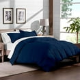 thumbnail image 2 of Navy Blue Twin Extra Long Down Alternative Comforter Set by Ivy Union, 2 of 2