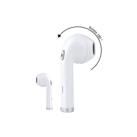 Bluetooth 4.1 Wireless Earbud, MITUTEN Updated I8 Mini In-Ear Earphone Earpiece Headphone Noise Cancelling with Mic for iPhone 8 X 7 7Plus 6 6s 6 Plus 5s, iPad/iPod/Android/Samsung S8 S8 Plus(One
