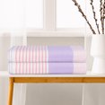 thumbnail image 3 of REGALWOVEN Absorbent 2 Pack Cotton Bath Towels Set, Ultra Soft, Light Weight, Quick Dry, Perfect for Daily Use Purple 28' x 56', 3 of 8