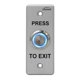 thumbnail image 1 of Visionis VIS-7008 Interior Exterior Resistente a la intemperie IP65 Acero inoxidable Tipo timbre Botón redondo Pulsador para salir Delgado para control de acceso a puerta con LED NC COM y NO salidas, 1 of 5