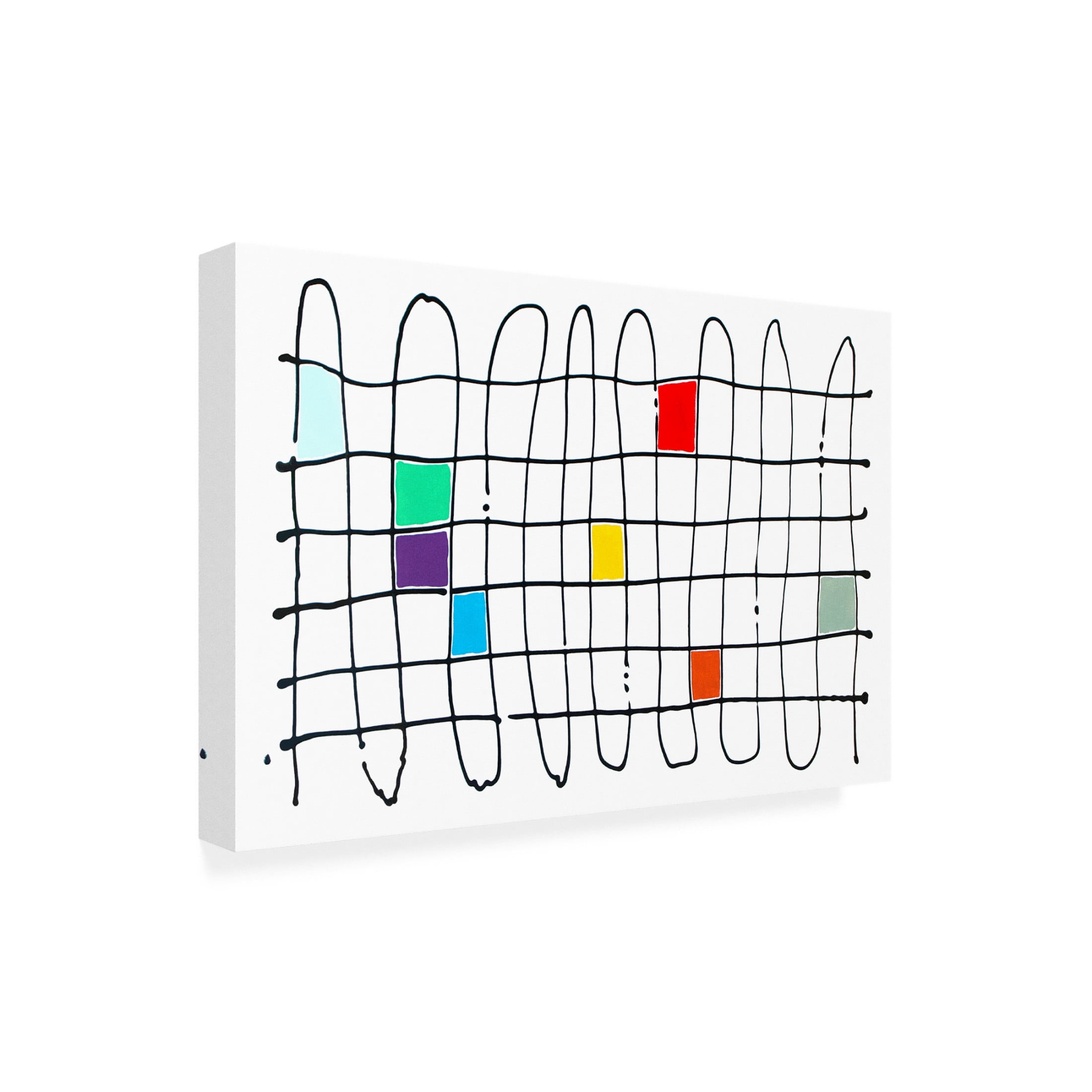 Canvas Wall Art - Sharon Pierce McCullough 'Always Connected' Wall Art for Living Room, Bedroom, or Office Décor by Trademark Fine Art - 32 x 22 Inches