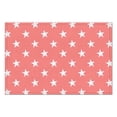 thumbnail image 3 of Red Gingham Placemat Red Gingham Colored Table Mat Kitchen Table Mats for Tea Parties Dinner Table Setting Decorations-Star 4 Piece, 3 of 7