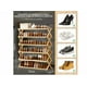 thumbnail image 2 of Zapatera 6 Pisos Organizador Closet Bamboo Almacenamiento  Xtellar cafe, 2 of 4