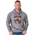 thumbnail image 5 of Popeye Hustle Hard Strong Finish Hoodie Hooded Sweatshirt Men Brisco Brands L, 5 of 6