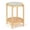 Natural, variant on Giantex Round Side Table, Accent End Table w/Acacia Wood Legs, Bedside Table for Home Office, Natural