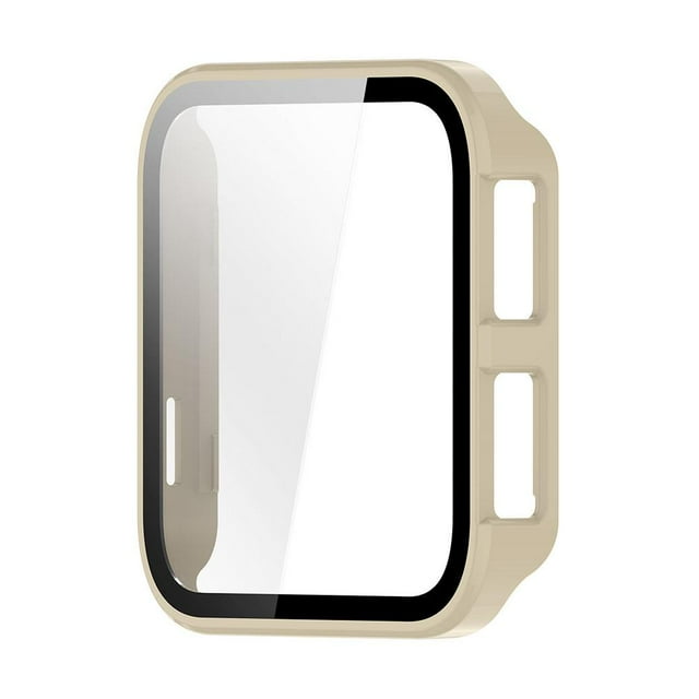 PC & 9H Tempered Glass Case for Garmin Venu X1 Smartwatch, Full-Coverage Shockproof Bumper with Screen Protector, Anti-Scratch & Easy Install/Remove, Clear