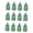 Green, variant on 12 Pieces Christmas Treat Box Cookie Boxes Candy Container Durable Paper for School Ornament Birthday Gift Giving