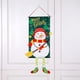 thumbnail image 3 of Decoración de bandera de Navidad Diy Santa/ciervo/muñeco de nieve bandera colgante lindos carteles de Navidad fiesta de Navidad, 3 of 5