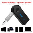 thumbnail image 1 of Receptor Bluetooth BT para coche: llamadas con manos libres mientras se carga y se escucha el receptor Bluetooth de audio de 3,5 mm, 1 of 5