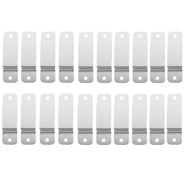 20pcs Metal Measuring Tape Holder Clip Metal Tape Measure Holder for Belt
