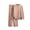 Pink, variant on Ltctricy Women's Fall Sweater Outfits 2 Piece Knitted Long Sleeve Mock Neck Pullover Tops and Wide Leg Pants Trendy Sets