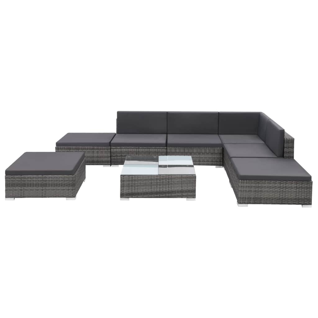 Kepooman Outdoor Patio Furniture Set, All Weather Dining Sectional Sofa Couc for Garden Kepooman Outdoor Patio Furniture Set, All Weather Dining Sectional Sofa Couc for Garden