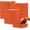 Orange, variant on 15 count Red Cardboard Boxes Shipping Boxes, Recyclable Corrugated Cardboard Box Small Mailing Storage  Boxes for Shipping, Mailing, Gifts Packaging, Small Business, 6x6x2" (Red)