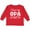 Red, variant on Inktastic I Love My Opa with Hearts Boys or Girls Long Sleeve Toddler T-Shirt