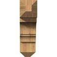 thumbnail image 4 of Ekena Millwork 5 1/2"W x 20"D x 20"H Balboa Craftsman Smooth Bracket, Western Red Cedar, 4 of 13