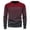 Red, variant on Herrnalise Women's Knitted Crop Tops Men's Round Neck Sweater Soft Casual Sweaters For Men Classic Pullover Sweaters With Ribbing Edge Pullover Jumper Sweaters