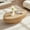 Natural, variant on Low Coffee Table, Oval Shape Coffee Table Low Table, Modern Farmhouse Living Room Sofa Side Table End Table Low Floor Tables for Living Room Bedroom Balcony Office, Black