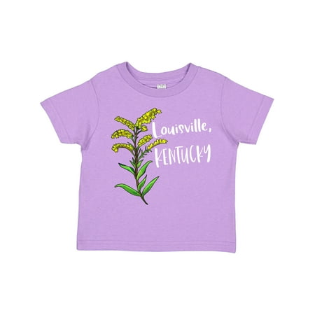 

Inktastic Louisville Kentucky Goldenrod Flower Gift Toddler Boy or Toddler Girl T-Shirt