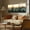 Black1, variant on Color Bubble Wall Art Posters Geometric Canvas Painting 24"x48" Abstract Wall Decorations Pictures for Kitchen Art for Bedroom