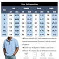 thumbnail image 3 of Men's St. Patrick's Day Shamrock Polo Shirt Short Sleeve Half Zip Casual Top, 3 of 9