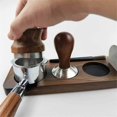 thumbnail image 4 of 58 mm Wooden Coffee Tamper Station Stand Coffee Portafilter Holder Presser Stand Espresso Distribution Lever Holder,C, 4 of 5