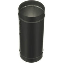 DuraVent 8'' DuraBlack Welded Black Stove Pipe 12'' Length
