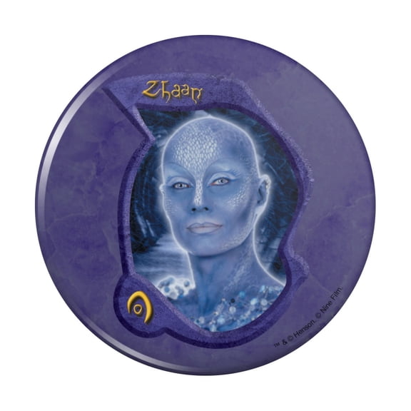 Farscape Pa'u Zotoh Zhaan Delvian Kitchen Refrigerator Locker Button Magnet