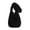 Black, variant on Faux Fur Shoulder Bags for Women Cute Fuzzy Tote Handbag Plush Y2K Hobo Shoulder Bag Faux Fur Clutch Bag