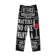 thumbnail image 4 of Fotbe Wine Funny Men's Pajama Pants,Sleepwear Pants,Pj Bottoms Drawstring And Pockets-Large, 4 of 9