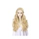 thumbnail image 1 of wonima44 Long Blonde Costume Wig Wavy Synthetic Hair Women Roleplay Halloween Party, 1 of 1