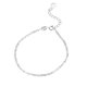 thumbnail image 1 of Pulseras de cuentas de estrella plateada EZLIFE para mujer diseñador original doble capa Br NUEVO B4R6, 1 of 7